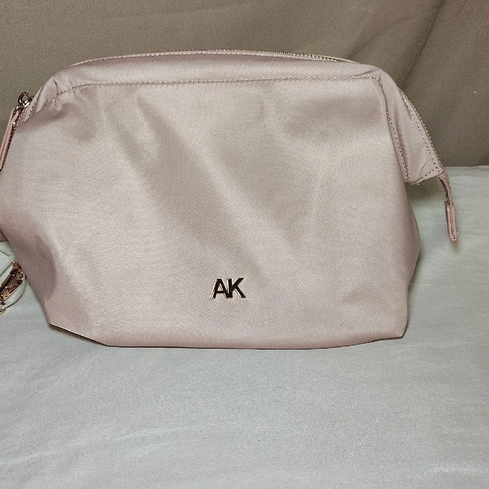 Anne Klein Soft Pink Cosmetic Bag